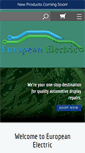 Mobile Screenshot of europeanelectric.net